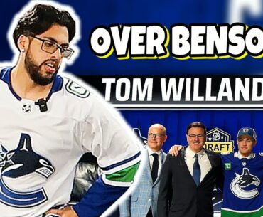 REACTION TO THE CANUCKS 1ST PICK (TOM WILLANDER)