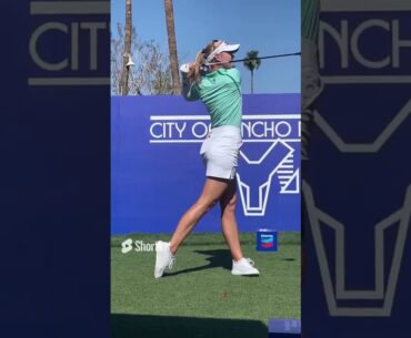 Beauty Golfer_Jessica Korda_Power Swing Motion & Slow Motion,美女装打者ジェシカ・コーダ」スイングモーション＆スローモーション