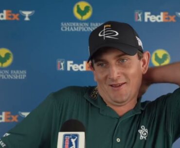 Henrik Norlander Thursday Flash Interview 2023 Sanderson Farms Championship