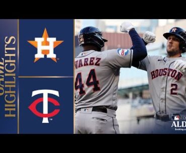 Astros vs. Twins Game 3 Highlights (10/10/23) | MLB Highlights