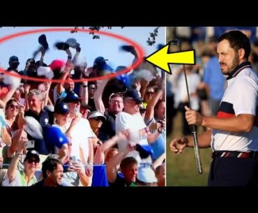 European Fans Trolled Patrick Cantlay With Hats at Ryder Cup #golf #rydercup