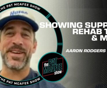 Aaron Rodgers talks Jets vs. Broncos, shows support to Hackett + more 🙌 | The Pat McAfee Show
