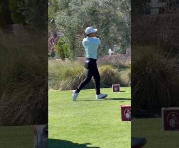 A few tee shots from the Shriners Open. Montgomery, Suh, Hall