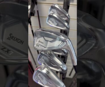Srixon ZX7 Irons - A Players Iron With Tour-Preferred Looks & The Feel Of A Premium Blade #golf