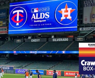Getting You Ready for Astros-Twins ALDS - Crawford Boxcast