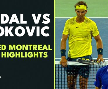 Rafael Nadal vs Novak Djokovic HEATED Classic Match | Montreal 2013 Extended Highlights