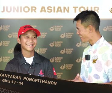 Junior Asian Tour 2023 #4|  Interview | Round 1 | KANYARAK PONGPITHANO