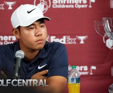 Tom Kim: Shriners Children's Open win 'much sweeter' this year | Golf Central | Golf Channel