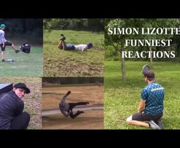 Simon Lizotte's FUNNIEST REACTIONS After Bad Shots & Putts Compilation