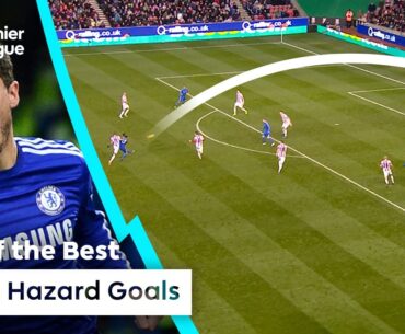 10 BEST Eden Hazard Goals | Premier League