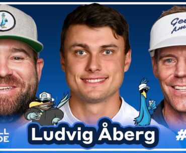 How Ludvig Aberg celebrated after winning the Ryder Cup