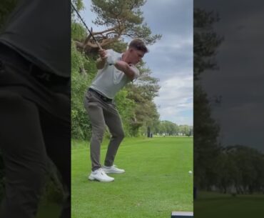 Niklas Nørgaard can move the ball with the driver 🚀 🔥 #shorts