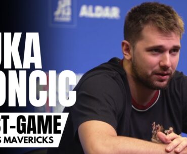 Luka Doncic Reacts to Dereck Lively II & Olivier-Maxence Prosper Dallas Mavs Debuts in Abu Dhabi