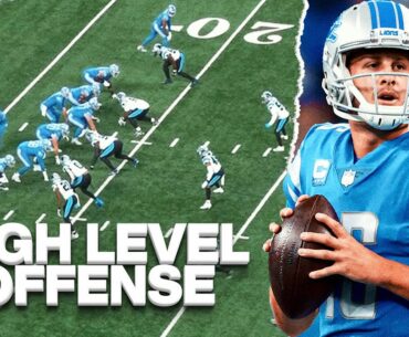 Film Study: Jared Goff, Ben Johnson & Detroit Lions "High Level" Offense