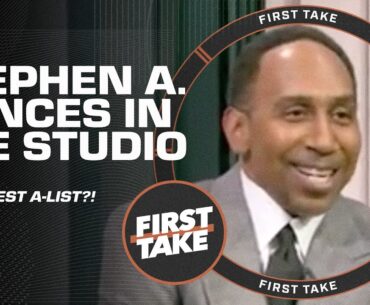 Stephen A. DANCES after his BEST A-LIST?! 🕺 | First Take
