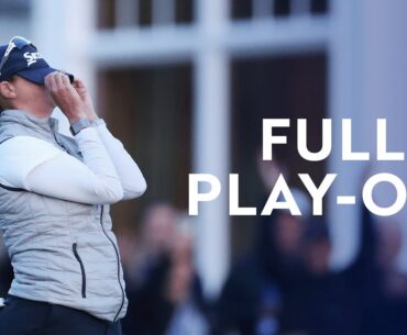 4 HOLE PLAYOFF DRAMA | The AIG Women's Open