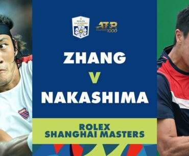 Zhizhen Zhang vs Brandon Nakashima Highlights | Rolex Shanghai Masters 2023