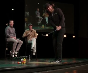 Pro Golfers Go Head-to-Head in EPIC Chipping Contest Into LIVE Audience: Tales From The Tour 2023!