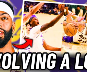 Lakers Anthony Davis, Cam Reddish and Scottie Pippen Jr are EVOLVING Intensely