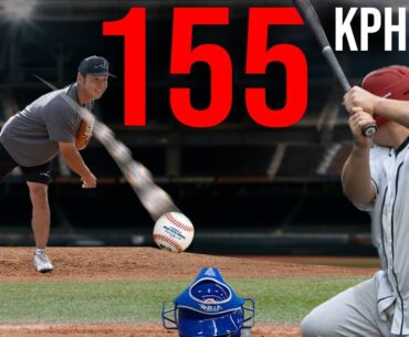 I Faced A Japanese Pitcher Throwing 155 KPH!