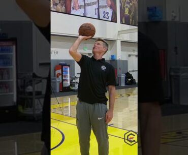 Steve Kerr teaches how to add arc to your jump shot!