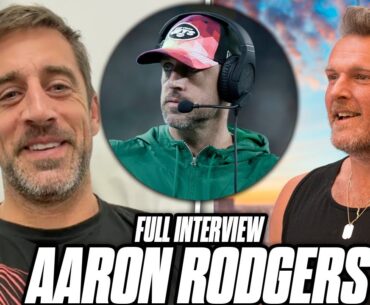 Aaron Rodgers Talks Throwing, Possibility Of Playing This Year, Why He's On Headset At Games