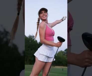 Channeling my inner golf diva with every swing!  #golf #golfswing #golfingworld