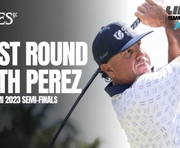 Semi-Final Post Round With Pat Perez - 4AcesGC