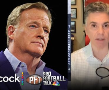 Roger Goodell contract news; Justin Jefferson injury (FULL PFT PM) | Pro Football Talk | NFL on NBC