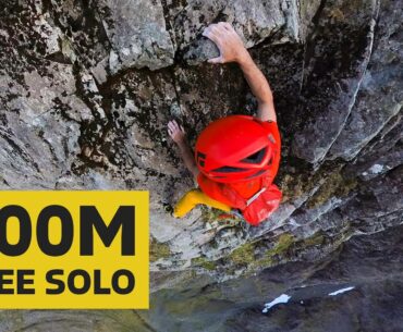 Free Solo on Ben Nevis (Left Hand Route)