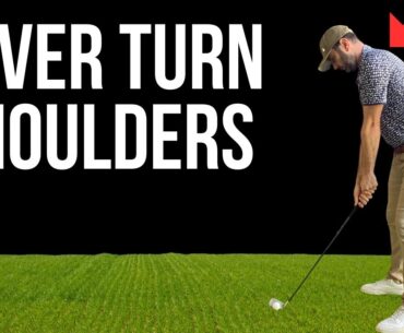 Why You Should Never Turn Your Shoulders in the Golf Swing