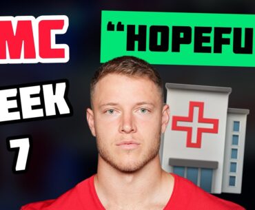 Christian McCaffrey "hopeful" for Week 7; Trevor Lawrence to play?