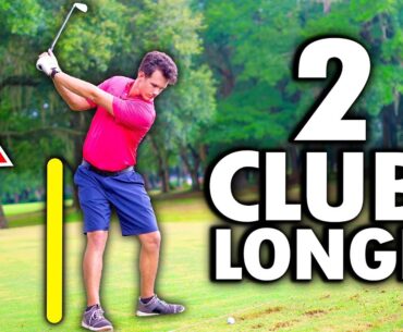 You Will Be 2 CLUBS LONGER After Doing This 5 Minute Golf Swing Drill!