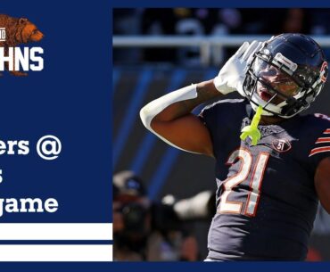 BEARS WIN vs. Raiders postgame with Hoge & Jahns | #chicagobears