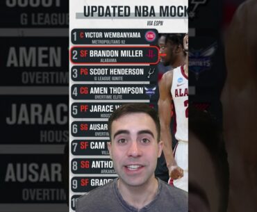 ESPN's New NBA Mock Draft MESSED UP