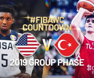 USA vs Turkey | 2019 #FIBAWC | World Cup Countdown Series