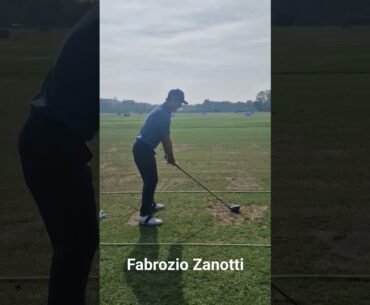 Fabrizio Zanotti Drive at 2023 Open de España #europeantour #pgatour #golfswing