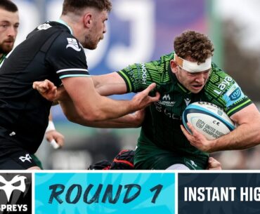 Connacht v Ospreys | Instant Highlights | Round 1 | URC 2023/24