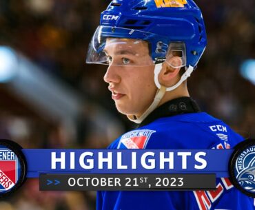 Game Highlights | Rangers vs. Steelheads - Oct. 21st, 2023