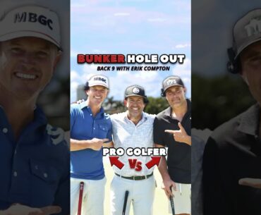 The back nine with Erik Compton is live! #golf #bunkers