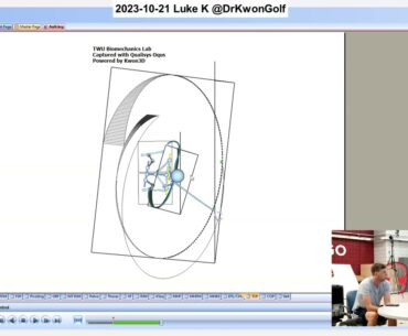 2023-10-21 Luke K (34 yo) Swing Analysis - Plane Direction