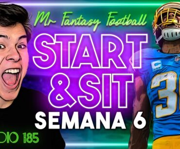 🏆START & SIT: Análisis de TODOS los partidos de la SEMANA 6 - Fantasy Football - Ep.185