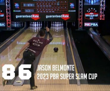 PBA Nearly Perfect | Jason Belmonte vs. EJ Tackett in the 2023 PBA Super Slam Cup Finals