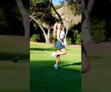 Lauren Woods #golf #golfswing #shorts