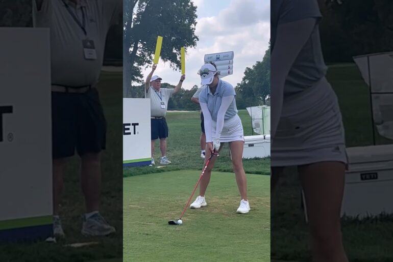 Claire Hogle dubbed 'next Paige Spiranac' as stunning golf star from  California enjoys social media boom