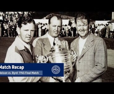 Byron Nelson vs. Sam Byrd | 1945 PGA Championship