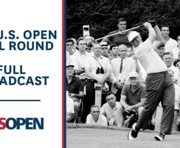 1967 U.S. Open (Final Round): Jack Nicklaus Sets Scoring Record at Baltusrol | Full Broadcast