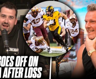 Ty Schmit Goes NUCLEAR On The Iowa Hawkeyes After Loss To Minnesota | Pat McAfee Show