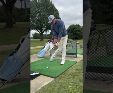 Always Hinge at the Hips Even When Practice Chipping