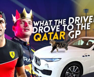 What the F1 DRIVERS Drove to the 2023 QATAR GP